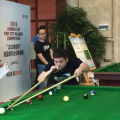 哈尔滨台球小姐姐微信,台球界的新星，魅力四射的台球女神
